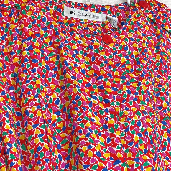 Chaus Vintage Rayon Tailored Shirt Dress - Picture 10 of 13